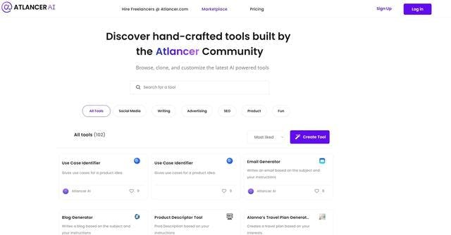 Read more about the article Atlancer AI : Details and Key Features