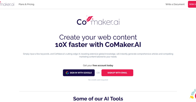 Read more about the article CoMaker.ai : Details and Key Features