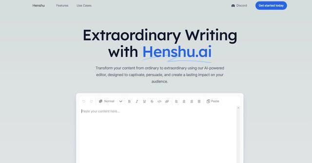 Read more about the article Henshu.ai : Details and Key Features