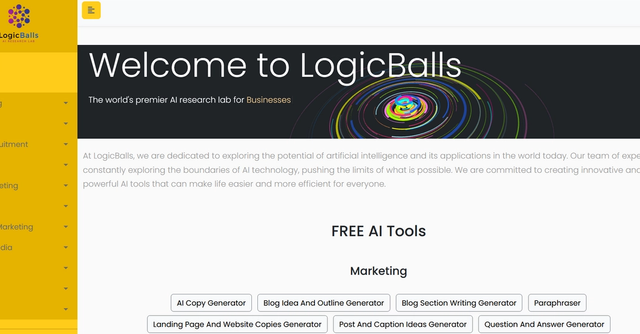 Read more about the article Logicballs AI : Details and Key Features