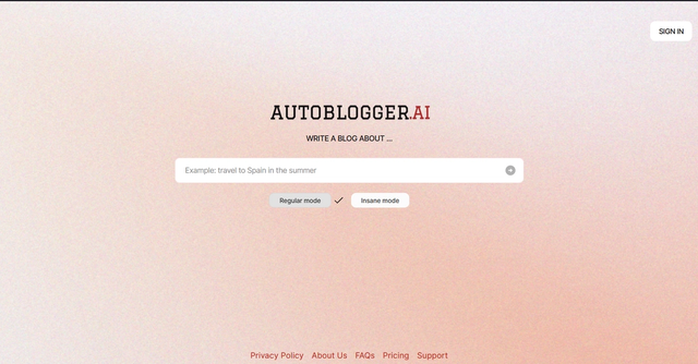 Read more about the article Autoblogger.ai : Details and Key Features