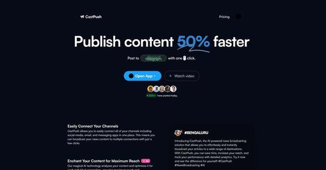 Read more about the article Castpush AI : Details and Key Features