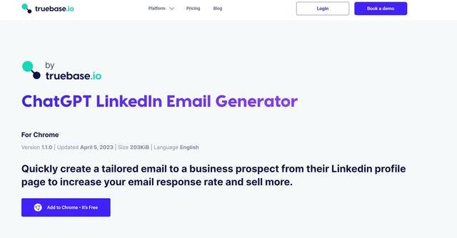 Read more about the article ChatGPT LinkedIn Email Generator AI : Details and Key Features