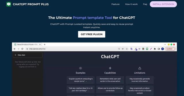 ChatGPT Prompt Plus AI : Details and Key Features - AIToolsBard
