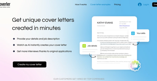 Read more about the article Coverler AI : Details and Key Features