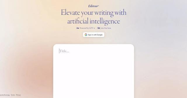 Read more about the article Editeur AI : Details and Key Features