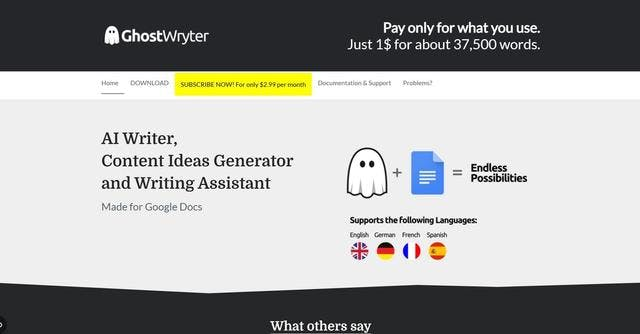 Read more about the article Ghostwryter AI : Details and Key Features