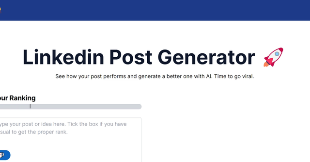 Read more about the article LinkedIn Post Generator  : Details and Key Features