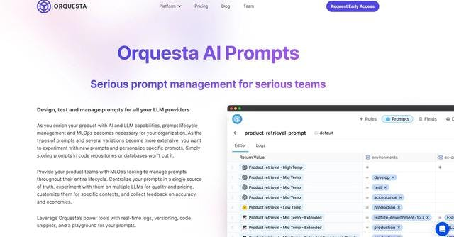 Read more about the article Orquesta AI Prompts : Details and Key Features