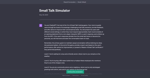 Read more about the article Small Talk Simulator AI : Details and Key Features