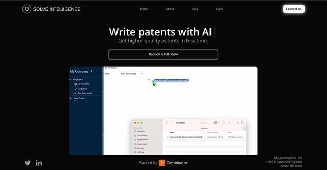 Read more about the article Solve Intelligence AI : Details and Key Features