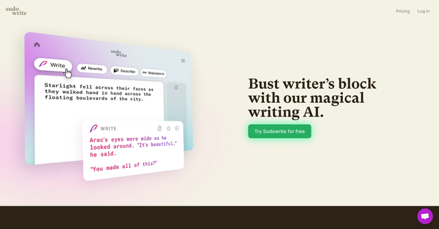 Read more about the article Sudowrite AI : Details and Key Features