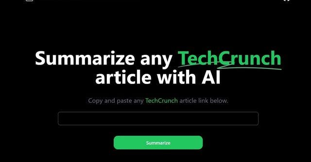 Read more about the article TechCrunch Summary : Details and Key Features