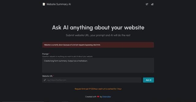 Read more about the article Website Summary AI : Details and Key Features