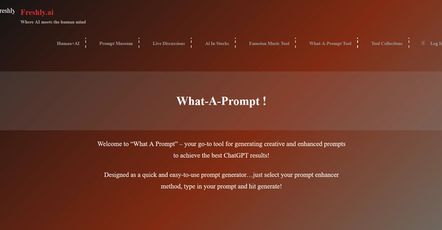 Read more about the article What-A-Prompt : Details and Key Features