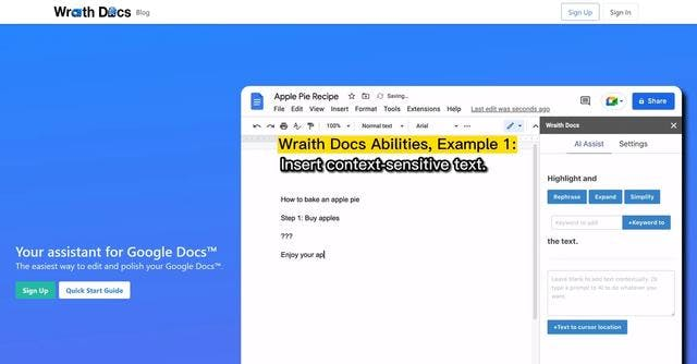 Read more about the article Wraith Docs AI : Details and Key Features