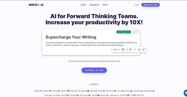 Read more about the article Writeplus AI : Details and Key Features