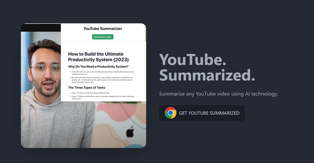 Read more about the article YouTube Summarized AI : Details and Key Features